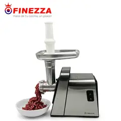 FINEZZA - Moledor electrico de carne 1800W FZ-102MC