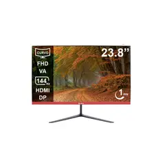 TEROS - Monitor Curvo Teros TE-2403S 23.8 Pulg FHD VA 144HZ 1MS HDMI DP Earphone Out