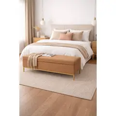 ARTSOFA - Banqueta Tres Cuerpos Relax Camello Antifluido