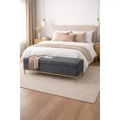 ARTSOFA - Banqueta Tres Cuerpos Relax Plomo Antifluido