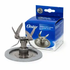 OSTER - Cuchilla de acero oster picahielo de 6 aspas