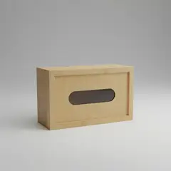 GENERICO - Servilletero rústico moderno de madera