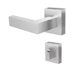 TRAVEX - Cerradura de Embutir Exclusiva Dormitorio Liza XT Acero Inox Travex