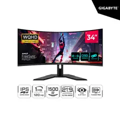 GIGABYTE - MONITOR GIGABYTE GAMING CURVO GS34WQCA 34 WQHD