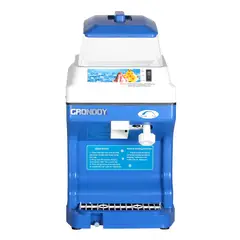 GRONDOY - Raspadillera Eléctrica Comercial GRONDOY 200 Kg/h Punto Nieve Profesional
