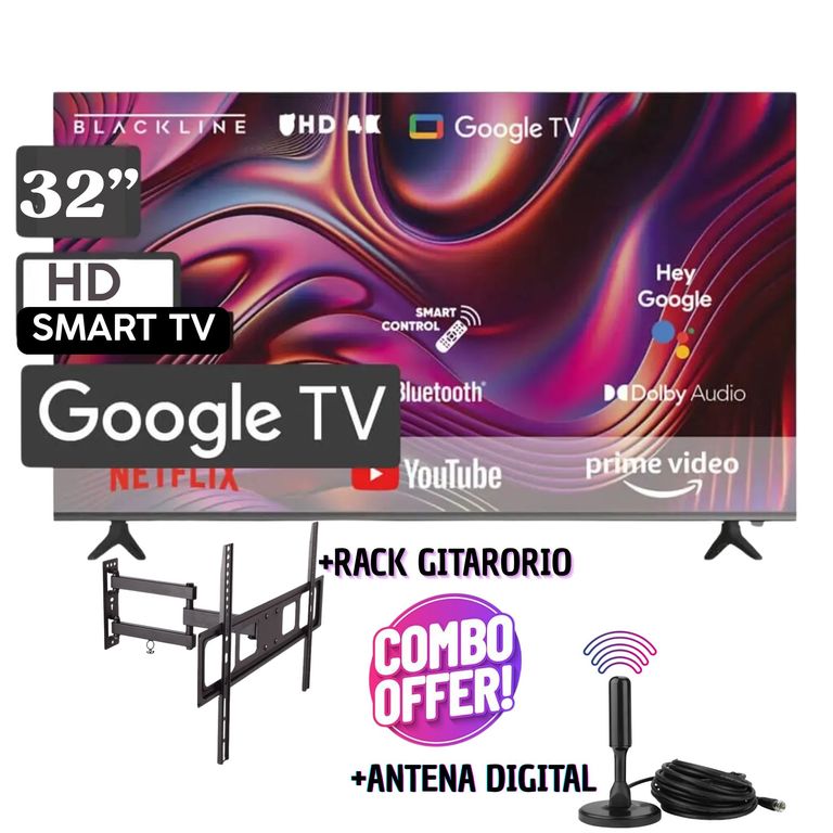 Televisor 32 HD Smart TV BL32-T3000HD-GOOGLE TV