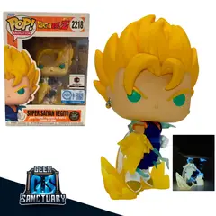 FUNKO - FUNKO POP VEGITO GLOW CHASE  EXCLUSIVO CHALICE PR DRAGON BALL Z 2218