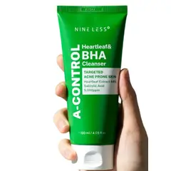 GENERICO - NINELESS A-Control Heartleaf & BHA Cleanser 120mL