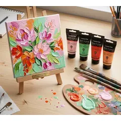 GENERICO - PINTURAS ACRILICAS X4 75 ML C/U