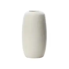 LAR DANIELSEN - Jarrón blanco con silueta cilindrica 20.5 cm - Oslo