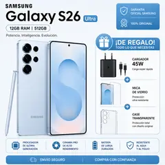 SAMSUNG - SAMSUNG S26 ULTRA 512GB - SKY BLUE + PACK ACCESORIOS