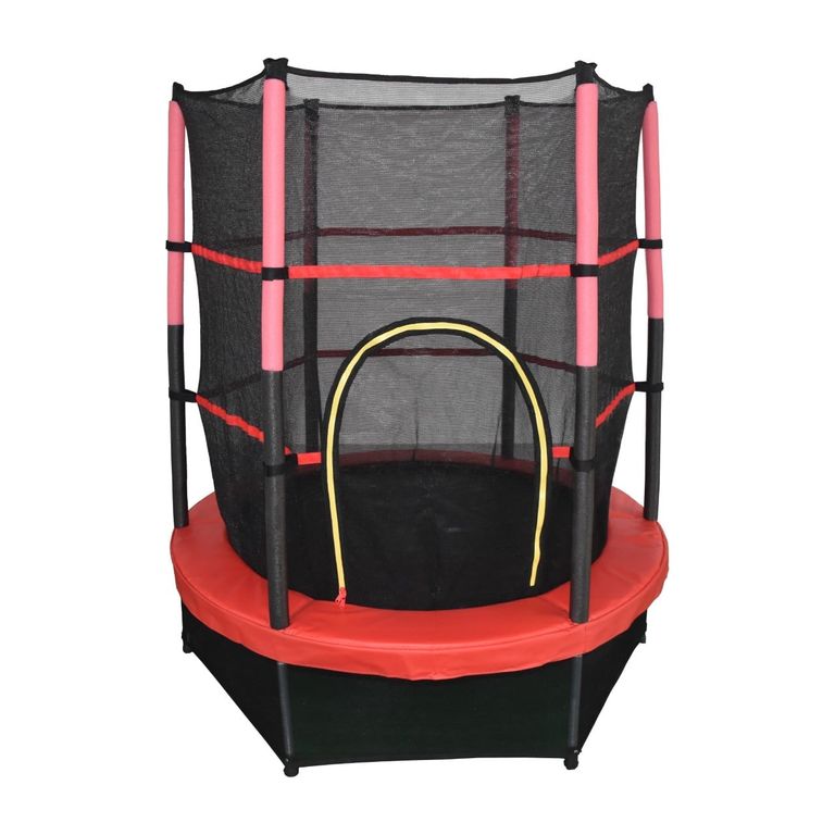 Trampolín Infantil 140 cm con Malla de Seguridad