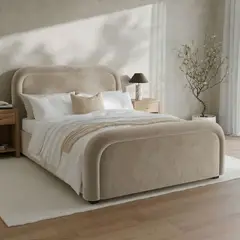 GENERICO - Cama Box Tarima Didier Beige King