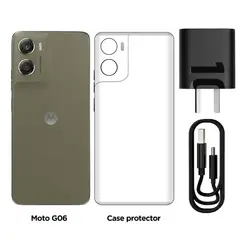 MOTOROLA - Celular Moto G06 4gb + 256gb Café