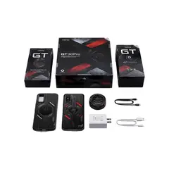 INFINIX - Smartphone Infinix GT30 pro Gamer Pack 12+12Gb Ram - 256Gb Color Dark Flare Negro
