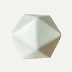 LAR DANIELSEN - Acento decorativo de forma geométrica - Blanco