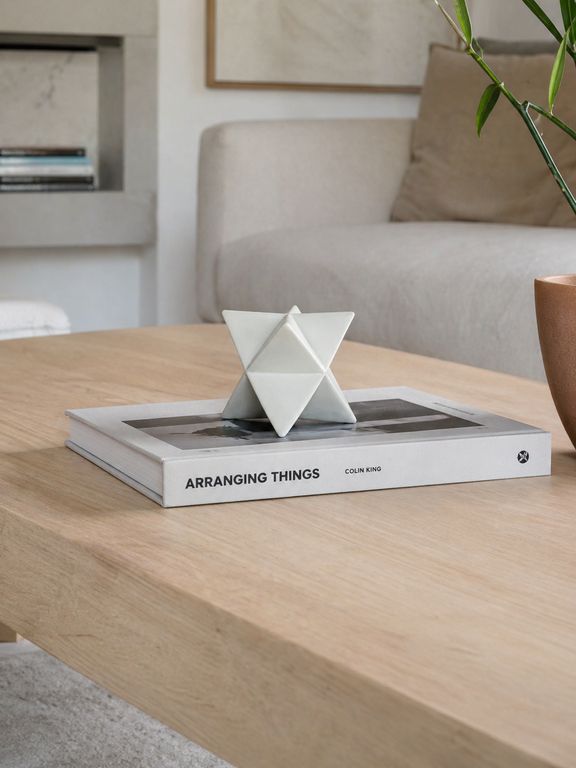 Adorno con forma geométrica 9.5 cm - Stella