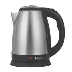 IMACO - Combo cocina elect de mesa 2 hornillas + hervidor metálico 1.8l ke1801
