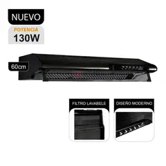INDURAMA - Campana extractora Indurama 60cm CEI-602NE