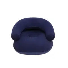 GENERICO - Sillón con Portabrazos Inflable Azul
