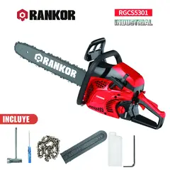 RANKOR - Motosierra a Gasolina 53cc RGCS5301