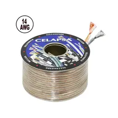 HURRICANE - Cable Mellizo Cristal 14AWG 100Mts AP-14C HURRICANE