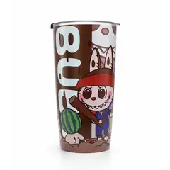 OEM - Vaso Término De Acero Inoxidable Sorbete Marrón