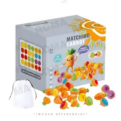 GENERICO - JUGUETE ENCAJE DE ZANAHORIAS