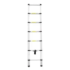 GENERICO - Escalera Telescopica Plegable Retractil 3.2m Pórtatil Aluminio Moderna Hogar Trabajo   TZ-10