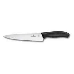 Victorinox - Cuchillo Para Trinchar Swiss Classic Color Negro, En la Caja. H Color Negro
