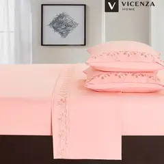 VENECIA - Sabanas Bordadas 2plz
