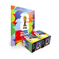 PANINI - PREVENTA ALBUM MUNDIAL 2026 – ALBUM TAPA BLANDA + 2 PAQUETONES (208 SOBRES)