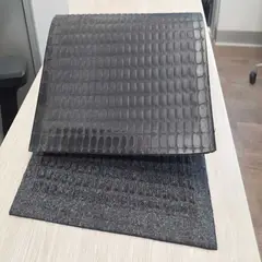 ALL MATS - TAPETE DE ENTRADA AQUAMAT 0.60 x 0.40 - GRIS OSCURO
