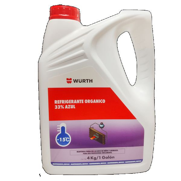 Refrigerante Orgánico 33% Azul 1Gal