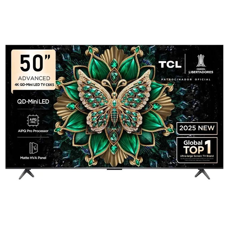 Televisor Tcl 50 Qd Miniled 4k 50C6KS Google Tv