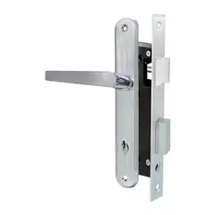 TRAVEX - Cerradura de embutir 825 para Puerta de Aluminio Travex