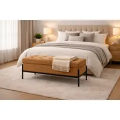 ARTSOFA - Banqueta Liora Atelier Camel Antifluido + Obsequio