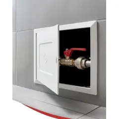 GENERICO - TAPA DE REGISTRO 20X25 CM AUTO ADHESIVO BLANCO OLANIX - FACIL DE INSTALAR