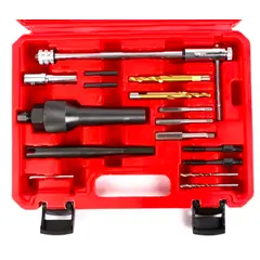 GENERICO - KIT EXTRACTORES DE PRECALENTADORES ROTOS O DAÑADOS 16PCS
