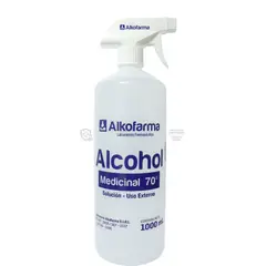 ALKOFARMA - ALCOHOL PURO 70 ALKOFARMA 1 LT TAPA TRIGGER
