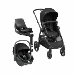 MAXI COSI - Coche Travel System Zelia 3 + Pebble 360 Pro + Base FamFix