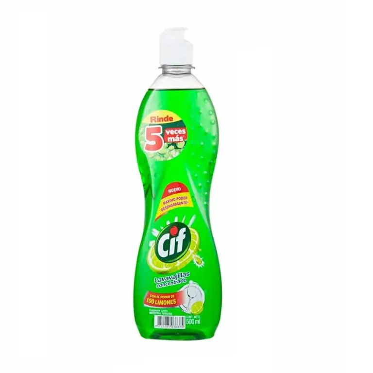 CIF LAVAVAJILLAS LIMON 500 ML