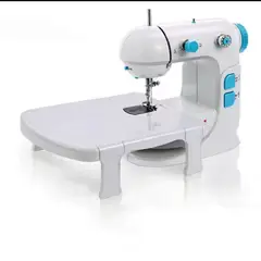 GENERICO - Máquina Pórtatil de Coser Costura Fácil  Compacta Mesa Extendible Pedal AJ340043