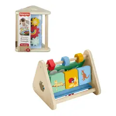 FISHER PRICE - JUGUETE PARA BEBÉS TRIÁNGULO DE ACTIVIDADES DE MADERA