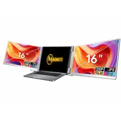 MAGNATTE - MONITOR PORTATIL DUAL MGT-S11 for Laptop  LCD IPS  16" 60HZ