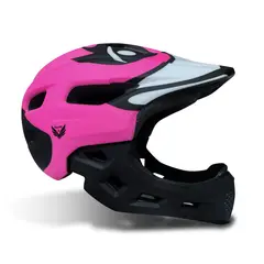 VALIANT - Casco Full face integral Niños (3 a 10 años) Rosado
