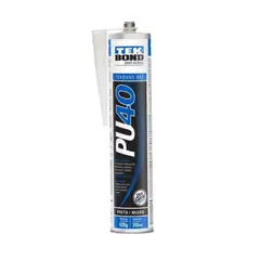TEKBOND - ADHESIVO POLIURETANO PU40 USO GENERAL TEKBOND NEGRO X 310ML