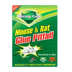 GENERICO - Control De Plagas Pegamento Mouse Roedor Pegamento Adhesivo X 5 und