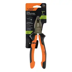 Truper - Alicate Universal Profesiona 7 18cm Para Electricista GRIP TRUPER