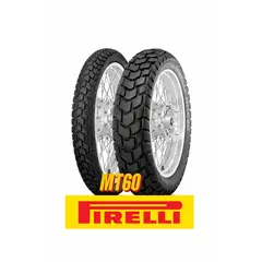 PIRELLI - PAR DE LLANTAS 90-90-19 y 110-90-17 PIRELLI MT60